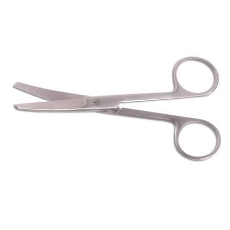 VON KLAUS Operating Scissors, 6in, Curved, Blunt/Blunt Tip, German Grade VK103-0315